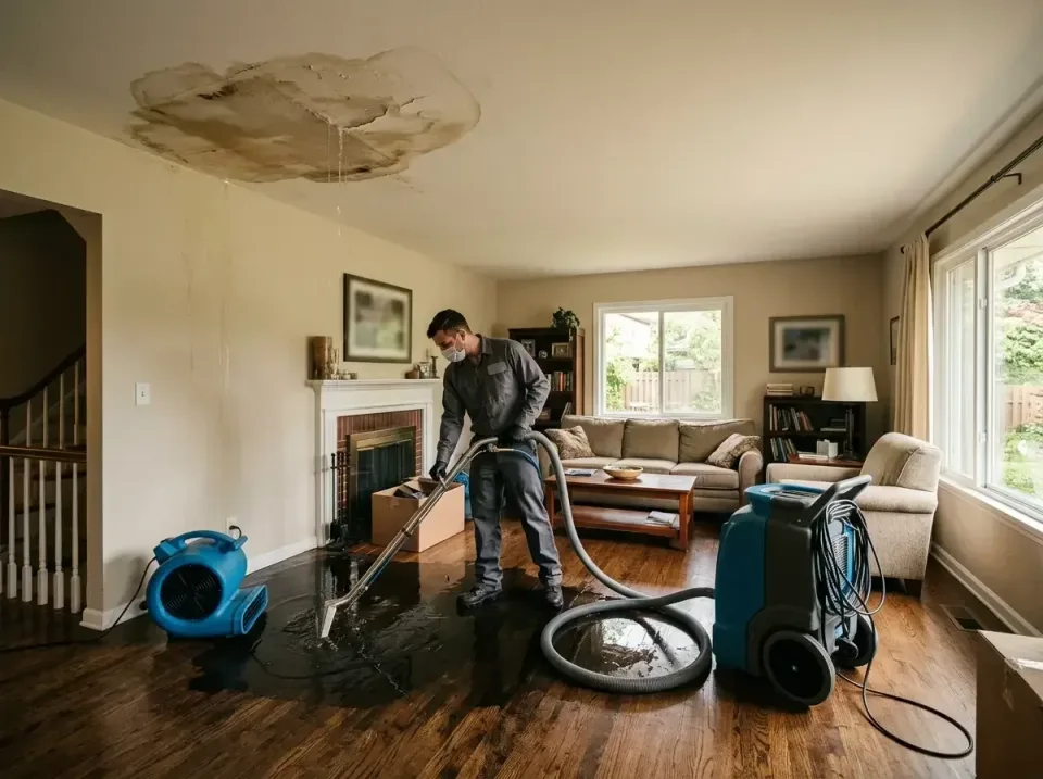 attic-pipe-burst-ceiling-drip-008 — frequently asked questions, Water Damage Restoration & Carpet Care in West Haven, CT
